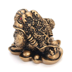 Classic Feng Shui Money Fortune Toad - Home OfficeTabletop Ornaments - 6 Lynx - Boho Accessories