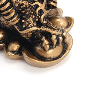 Classic Feng Shui Money Fortune Toad - Home OfficeTabletop Ornaments - 6 Lynx - Boho Accessories