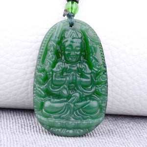 Best Selling Natural Obsidian Stone Buddha Amulet - 6 Lynx - Boho Accessories