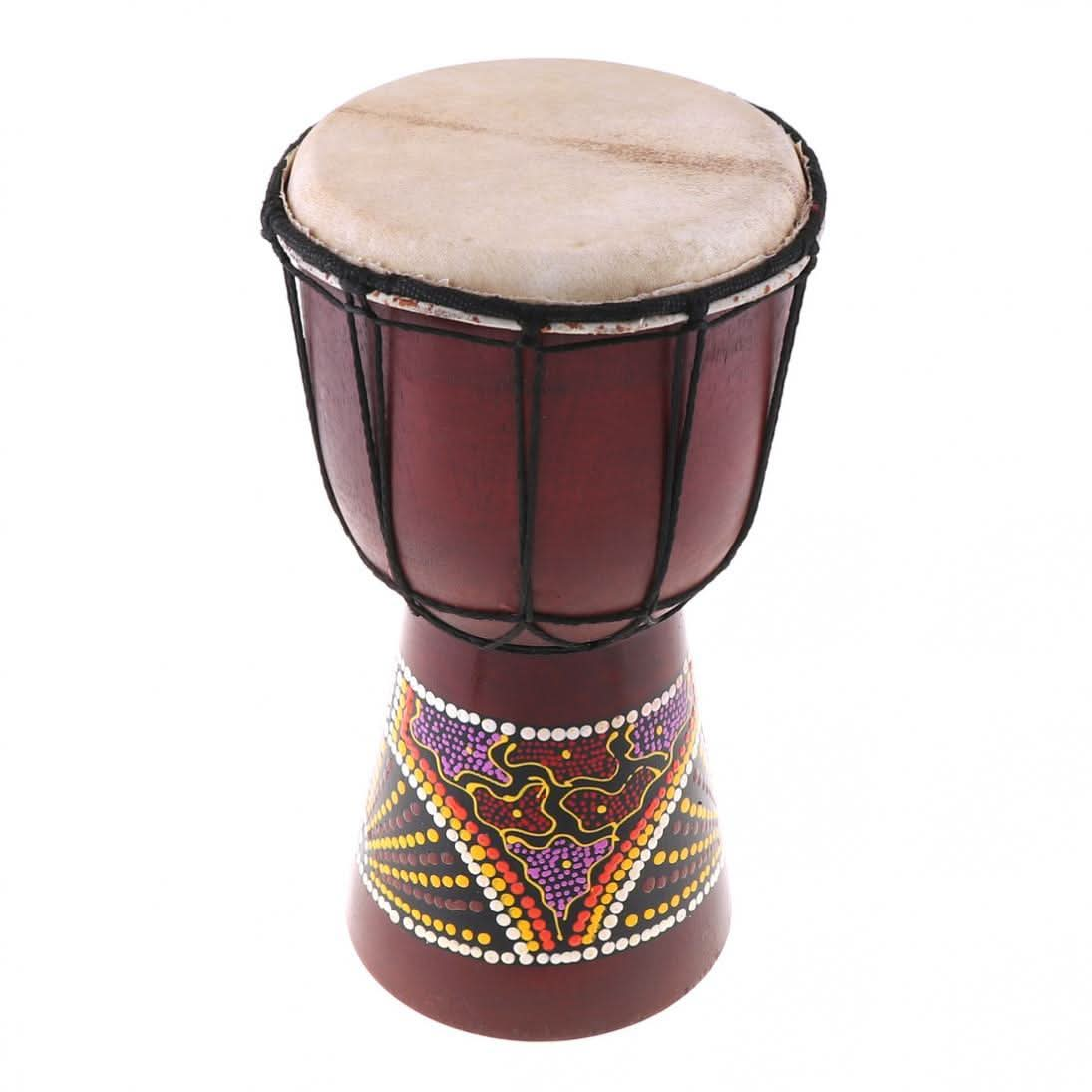 6 Inch Professional African Djembe Drum Classic - Save 60% Today - 6 Lynx - Boho Accessories