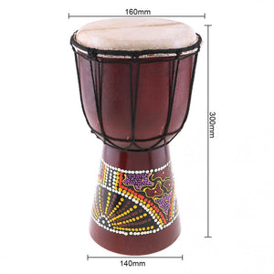 6 Inch Professional African Djembe Drum Classic - Save 60% Today - 6 Lynx - Boho Accessories