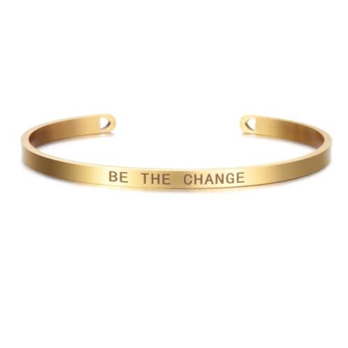 Positive Inspirational Steel Bracelets Mantra Bracelets - 6 Lynx - Boho Accessories