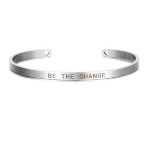 Positive Inspirational Steel Bracelets Mantra Bracelets - 6 Lynx - Boho Accessories