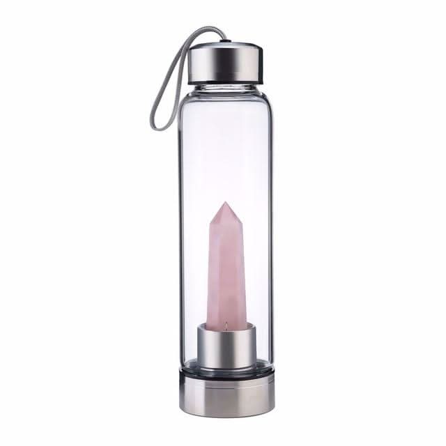 Natural Crystal Water Bottle Elixir - 50% OFF Launch Promo Today - 6 Lynx - Sound Healing