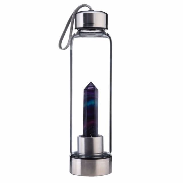 Natural Crystal Water Bottle Elixir - 50% OFF Launch Promo Today - 6 Lynx - Sound Healing