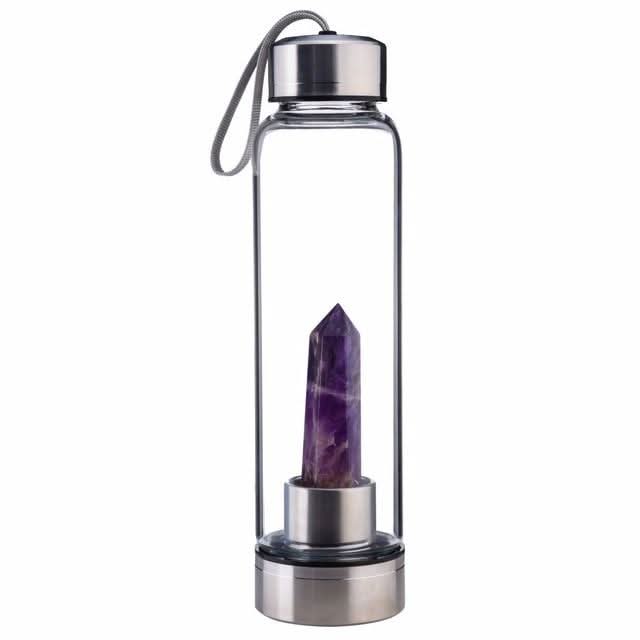 Natural Crystal Water Bottle Elixir - 50% OFF Launch Promo Today - 6 Lynx - Sound Healing