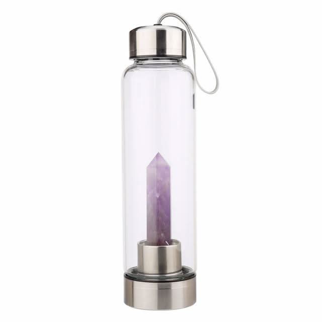 Natural Crystal Water Bottle Elixir - 50% OFF Launch Promo Today - 6 Lynx - Sound Healing