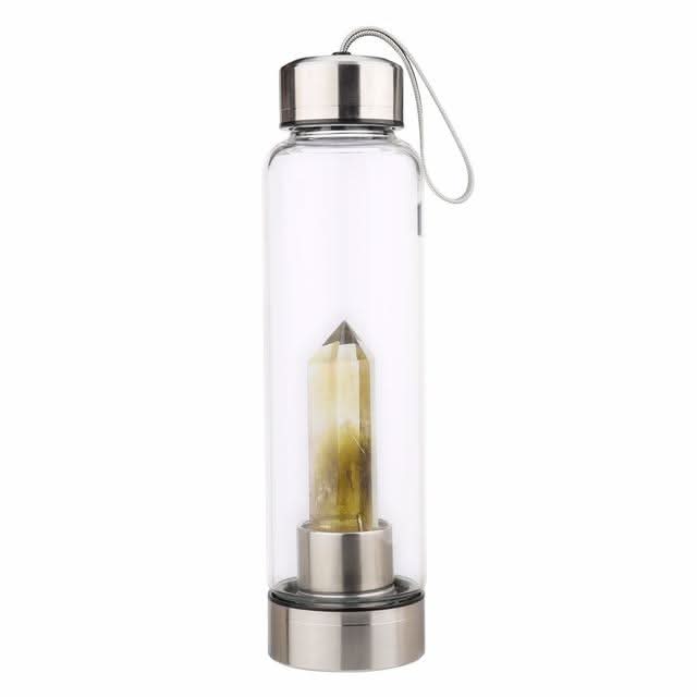 Natural Crystal Water Bottle Elixir - 50% OFF Launch Promo Today - 6 Lynx - Sound Healing