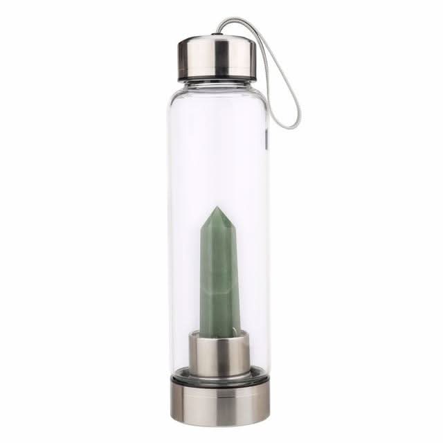 Natural Crystal Water Bottle Elixir - 50% OFF Launch Promo Today - 6 Lynx - Sound Healing