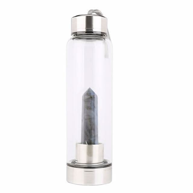 Natural Crystal Water Bottle Elixir - 50% OFF Launch Promo Today - 6 Lynx - Sound Healing