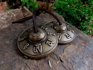 Handcrafted Tibetan Meditation Tingsha Cymbal - 40% OFF - 6 Lynx - Boho Accessories