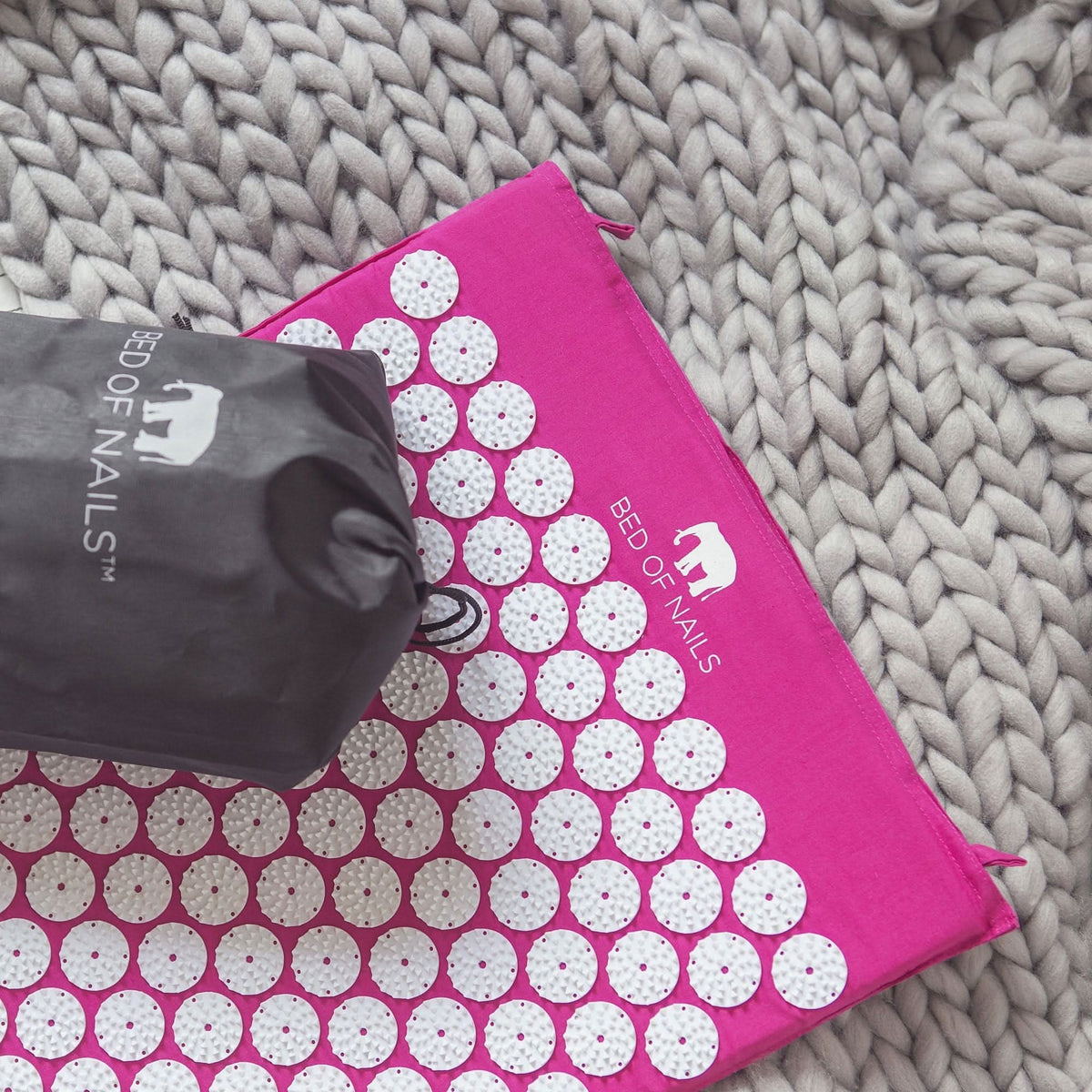 Acupuncture Healing Mat - Relieves Stress and Pain Points with Acupressure - For Sleep, Yoga, Meditation - 50% OFF - 6 Lynx - Boho Accessories